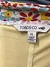 Toad & Co Print Yellow Skort Size XL - photo 3
