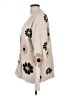 Volcom 100% Polyester Floral Tan Cardigan Size L - photo 5