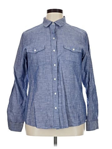 Banana Republic Long Sleeve Button-Down Shirt (view 1)