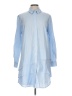 Finley Blue Long Sleeve Button-Down Shirt Size L - photo 1