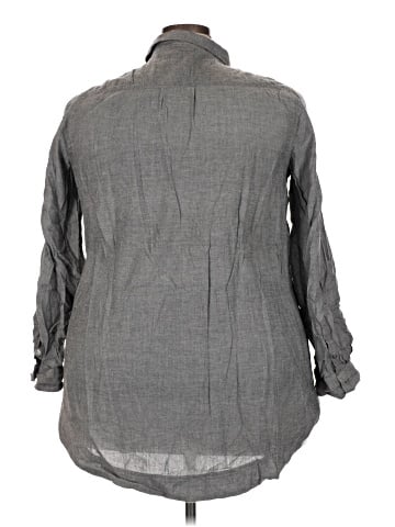 Cato Long Sleeve Button-Down Shirt (view 2)