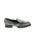 Donald J Pliner Metallic Gray Flats Size 8 1/2 (narrow) - photo 1