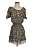 BCBGeneration 100% Polyester Paisley Yellow Casual Dress Size S - photo 1