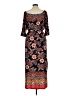 Enfocus Paisley Black Casual Dress Size 14 - photo 2