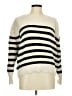 Gap 100% Cotton Stripes Ivory Pullover Sweater Size Med Petite - photo 1