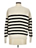 Gap 100% Cotton Stripes Ivory Pullover Sweater Size Med Petite - photo 2