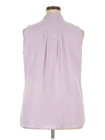 Lane Bryant Sleeveless Button-Down Shirt (view 2)