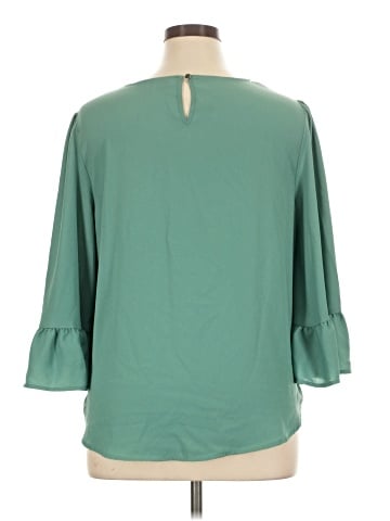 Apt. 9 3/4 Sleeve Blouse (view 2)