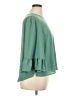 Apt. 9 100% Polyester Green 3/4 Sleeve Blouse Size XL - photo 4