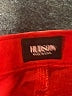 Hudson Jeans Hearts Red Jeans Size 24 waist - photo 7