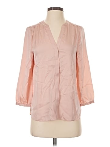 Quince 3/4 Sleeve Silk Top (view 1)