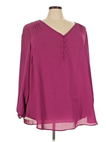 Torrid 3/4 Sleeve Blouse (view 1)