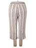 AB Studio 100% Rayon Stripes Ivory Gray Casual Pants Size 2X - photo 2