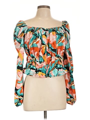 Bar III Long Sleeve Blouse (view 1)