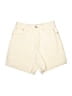 Levi's 100% Cotton Solid Ivory Shorts Size 27 waist - photo 1