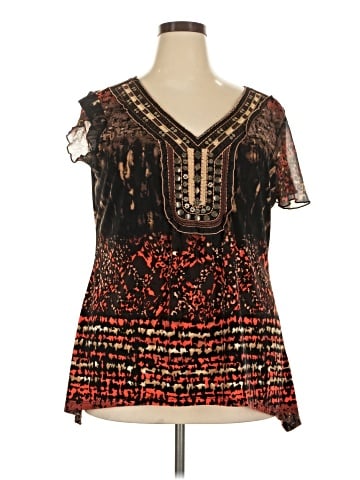 Elementz Short Sleeve Blouse (view 1)