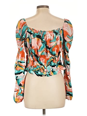 Bar III Long Sleeve Blouse (view 2)