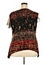 Elementz Black Short Sleeve Blouse Size 2X - photo 2