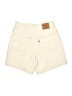 Levi's 100% Cotton Solid Ivory Shorts Size 27 waist - photo 2