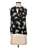 Veronica M. 100% Polyester Black Sleeveless Blouse Size XS - photo 1