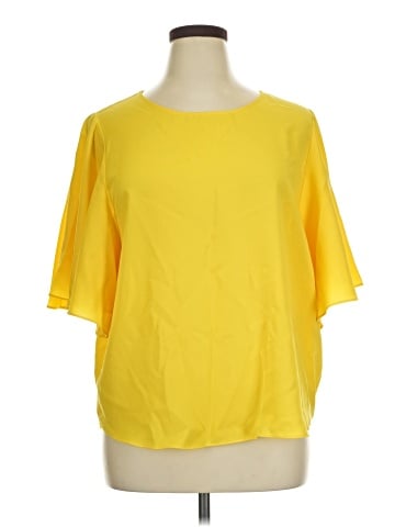 Gibson Latimer Short Sleeve Blouse (view 1)