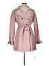 Carlisle 100% Polyester Pink Trenchcoat Size 12 - photo 1