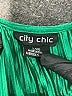 City Chic 100% Polyester Green Long Sleeve Blouse Size 20 Plus (L) - photo 7