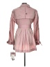 Carlisle 100% Polyester Pink Trenchcoat Size 12 - photo 2