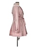 Carlisle 100% Polyester Pink Trenchcoat Size 12 - photo 4