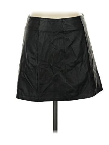 T by Alexander Wang Faux Leather Skirt (view 1)