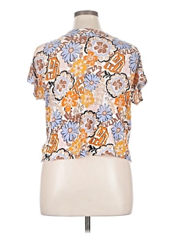 Nicole Miller New York Short Sleeve Blouse (view 2)