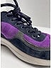 Chanel Purple Suede Sneakers Size EU 38 1/2 - photo 4