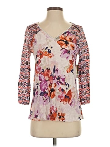 Akemi + Kin 3/4 Sleeve Blouse (view 1)