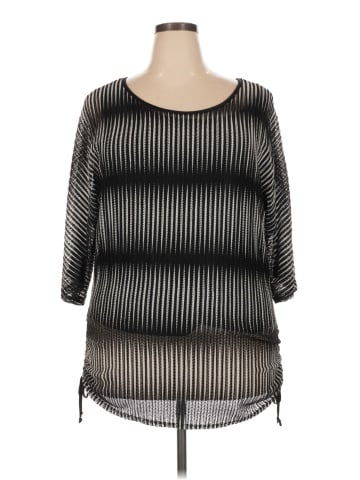 Notations 3/4 Sleeve Blouse (view 1)
