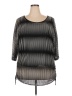 Notations Black 3/4 Sleeve Blouse Size 2X - photo 1