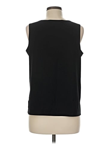 Susan Graver Sleeveless T-Shirt (view 2)