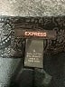Express Paisley Black Formal Skirt Size 0 - photo 4