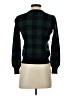 Marled Checkered-gingham Green Pullover Sweater Size XS - photo 2