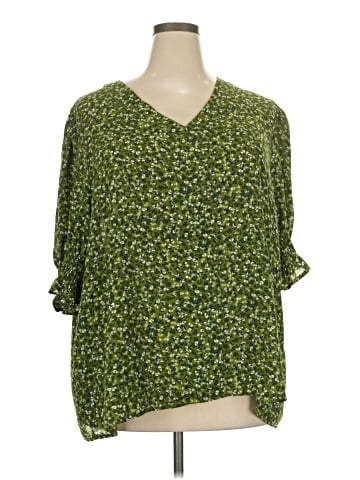 Jones New York 3/4 Sleeve Blouse (view 1)