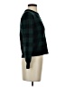 Marled Checkered-gingham Green Pullover Sweater Size XS - photo 4