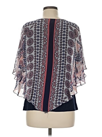 B-Design 3/4 Sleeve Blouse (view 2)