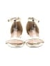 Just Fab Metallic Gold Sandals Size 6 1/2 - photo 2
