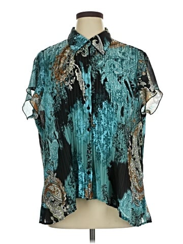 DressBarn Short Sleeve Blouse (view 1)