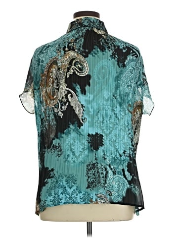 DressBarn Short Sleeve Blouse (view 2)