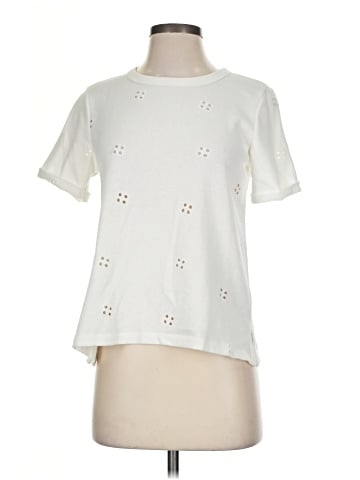 Saturday Sunday Short Sleeve Blouse (view 1)