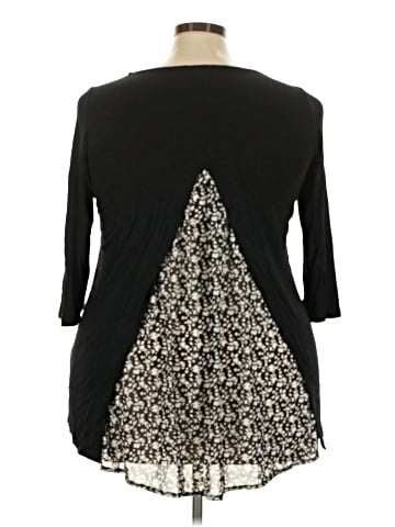 Kim & Cami 3/4 Sleeve Top (view 2)