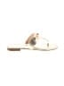 Talbots Ivory White Flip Flops Size 7 - photo 1