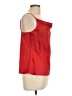Glam 100% Polyester Red Sleeveless Blouse Size L - photo 4