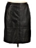 Halogen 100% Leather Black Leather Skirt Size 10 Petite - photo 1