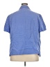 JM Collection Blue Short Sleeve Blouse Size 24W - photo 2